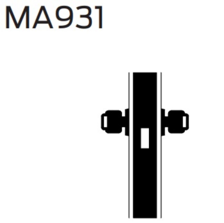 Picture of MA931 Dead lock inside and outside