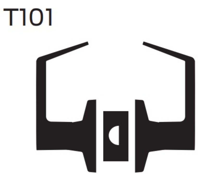 Picture of T101 Passage latchset