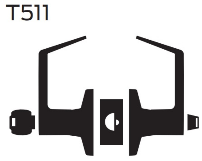 Picture of T511 Entry/office lock – IC