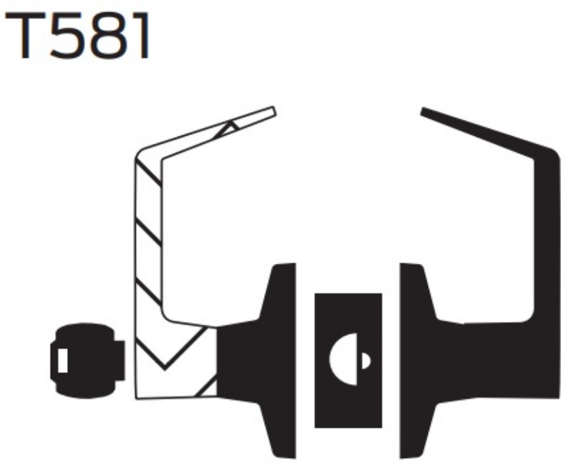 Picture of T581 Storeroom lock – IC