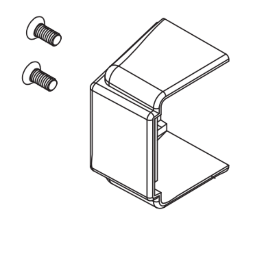 Picture of 650343, 19 Series Channel End Cap, with Screws