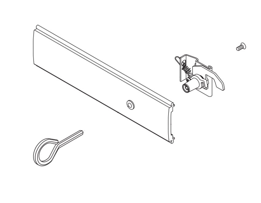 Picture of 650302, (F)24-R Mounting Pkg 2 1/4" Doo