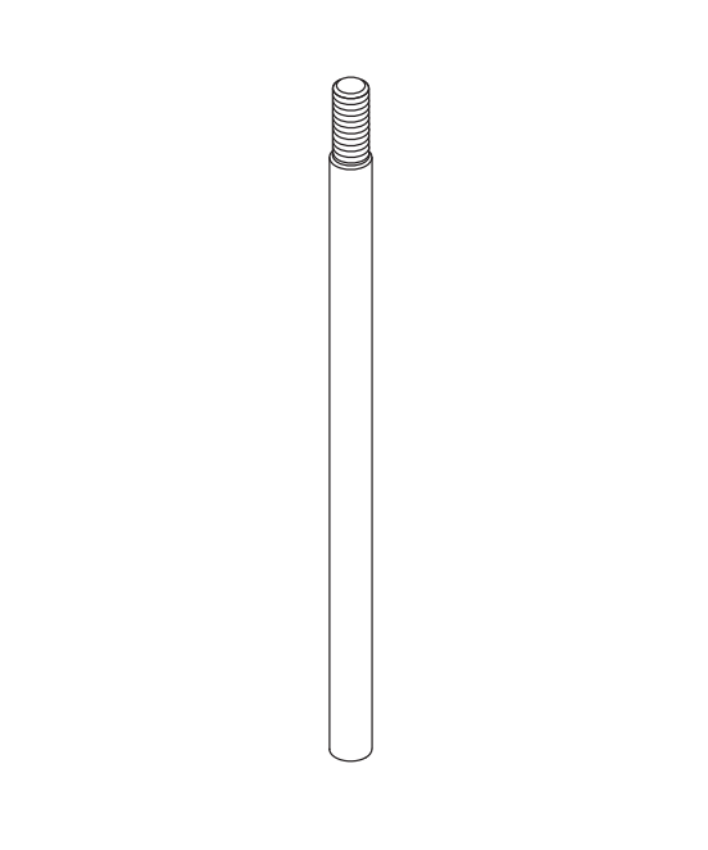 Picture of 650017, Concealed Vertical Extension Rod 12"