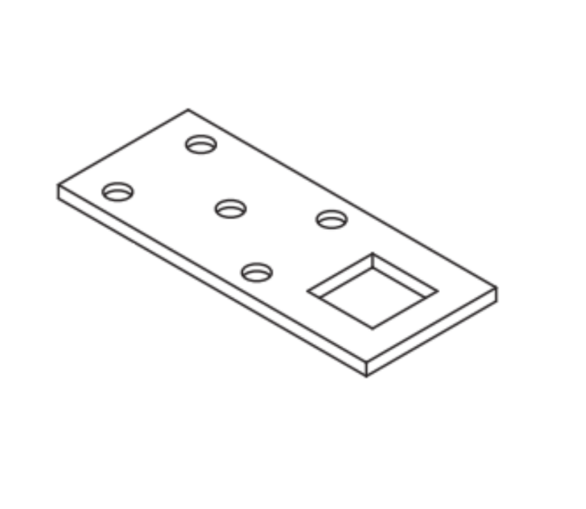 Picture of 4835, 24-CWDC Bottom Bolt Guide