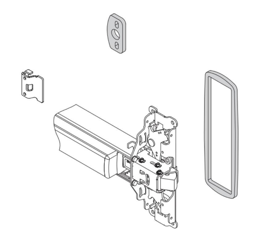 Picture of 650107, 25 Series Shim Kit, Rim or Mortise Devices