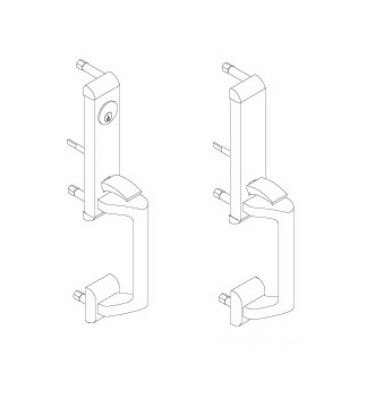 Show details for 24 Series: Delta thumbpiece (718) trim for concealed device Picture of 24 Series: Delta thumbpiece (718) trim for concealed device
