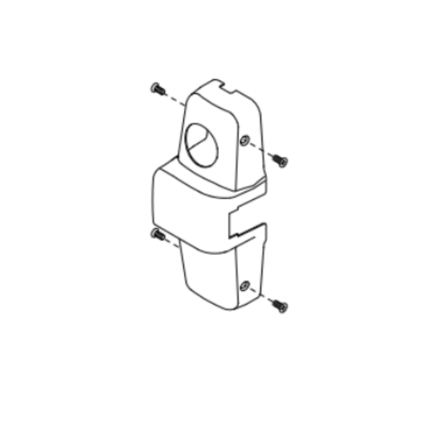 Picture of 050832, 98/99-2SI Center Case Cover Kit LHR (Old Style -2SI)