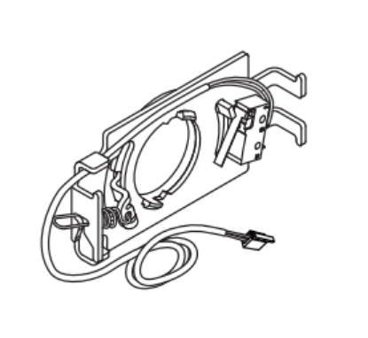 Picture of 040169, DE5300/RCM Key Switch Assembly