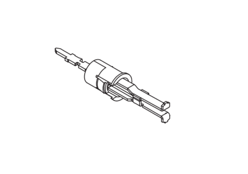 Picture of N123-086 Push Button Plunger Bar Assembly