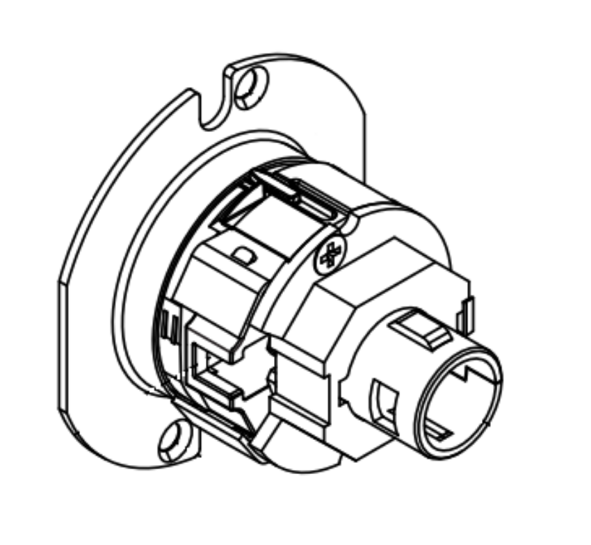 Picture of 48106838 Indicator Chassis, Exterior Indicator Unfinished