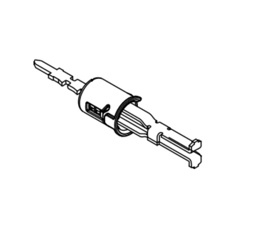 Picture of 47844650 Indicator Push Button Plunger Assembly