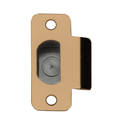 Picture of 10-004 T-Radius Strike With Plastic Box, 2-3/4" x 1-1/8", 1-1/8" Lip, 1/4" Radius
