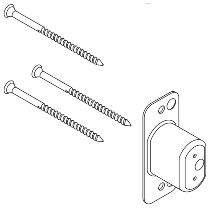 Picture of 10-112 Metal dust box and 3 screws