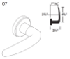 Picture of 09-402 07 Inside Lever For L Series, 07 Lever