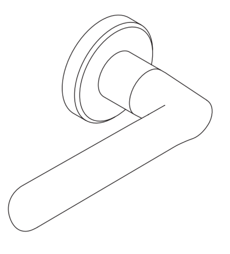 Picture of 09-402 18 Inside Lever For L Series, 18 Lever