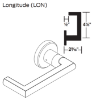 Picture of 09-402 LON Inside Lever For L Series, LON Lever