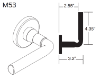Picture of 09-402 M53 Inside Lever For L Series, M53 Lever