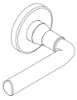 Picture of 09-402 M53 Inside Lever For L Series, M53 Lever