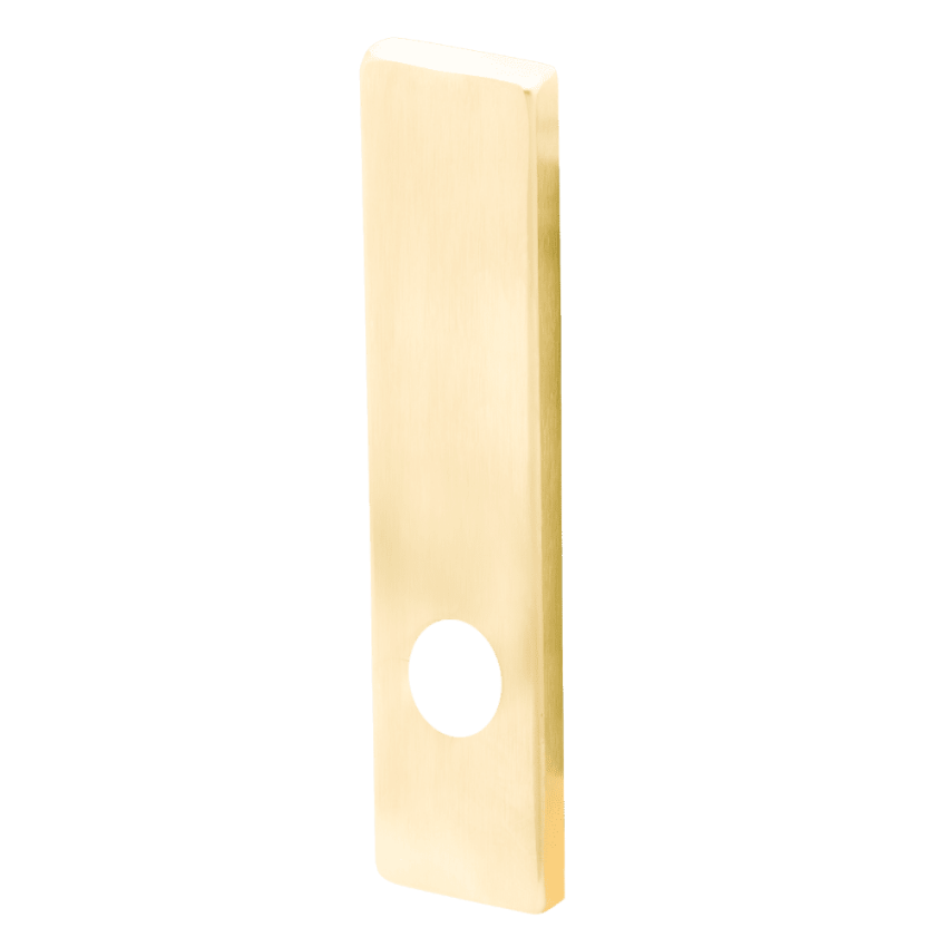 Picture of 09-632L Blank x Lever and Knob L Escutcheon  for 1-3/8" to 4" thick doors