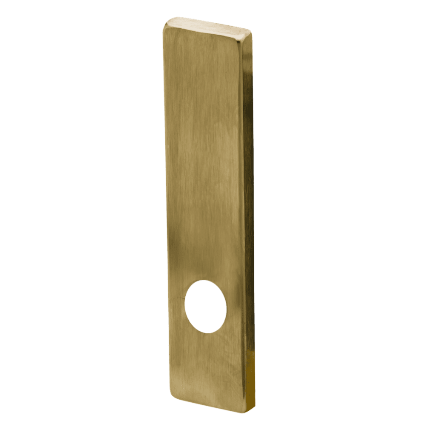 Picture of 09-632L Blank x Lever and Knob L Escutcheon  for 1-3/8" to 4" thick doors