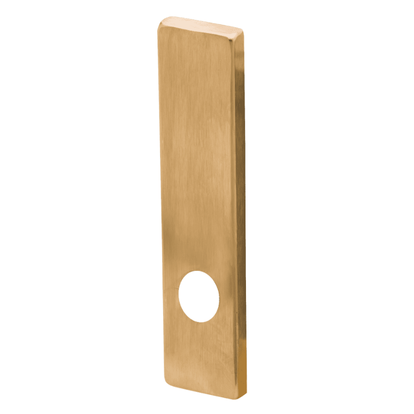Picture of 09-632L Blank x Lever and Knob L Escutcheon  for 1-3/8" to 4" thick doors