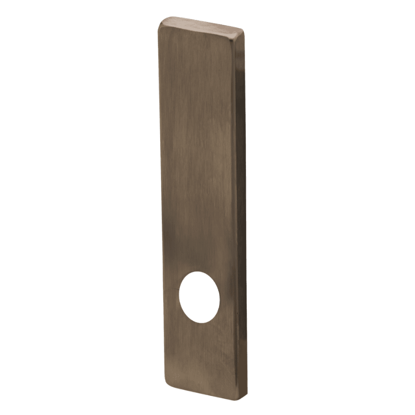 Picture of 09-632L Blank x Lever and Knob L Escutcheon  for 1-3/8" to 4" thick doors