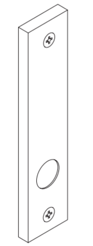 Picture of 09-635L Full Face Cylinder x Lever L Escutcheon