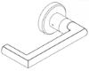 Picture of 09-506 LON Outside Lever Assembly For L Series, LON Lever
