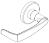 Picture of 09-506 M83 Outside Lever Assembly For L Series, M83 Lever