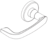 Picture of 09-506 M84 Outside Lever Assembly For L Series, M84 Lever