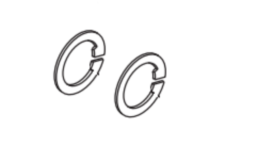 Picture of L283-030 Truarc Rings, Pack of 20, For Levers