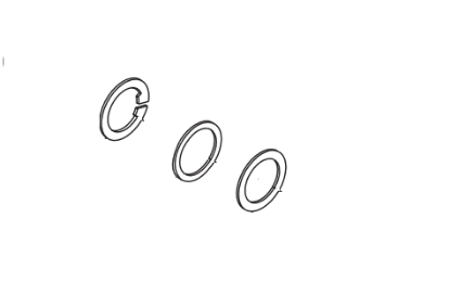 Picture of K110-550 1x Retaining Ring & 2x Spacers Pack, For Knobs