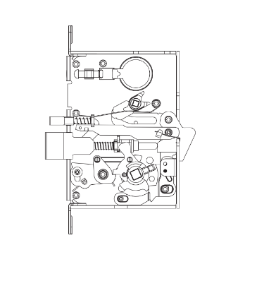 Picture of L283-614 LM9300 Lock Case, For use with LM9350/70