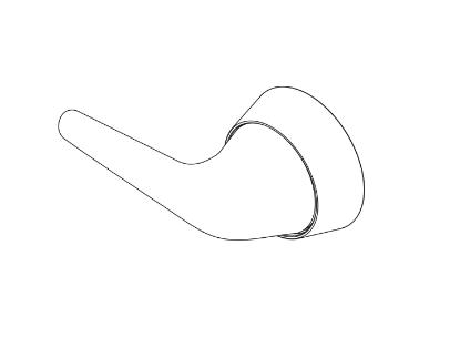 Picture of 09-138 630 L-Series Anti-Ligature Kit, Convert To SL1 Ligature Resistant Lever