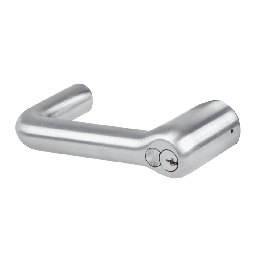 schlage 03-266-tlr tubular lever corbin russwin fsic less core 626 satin chrome