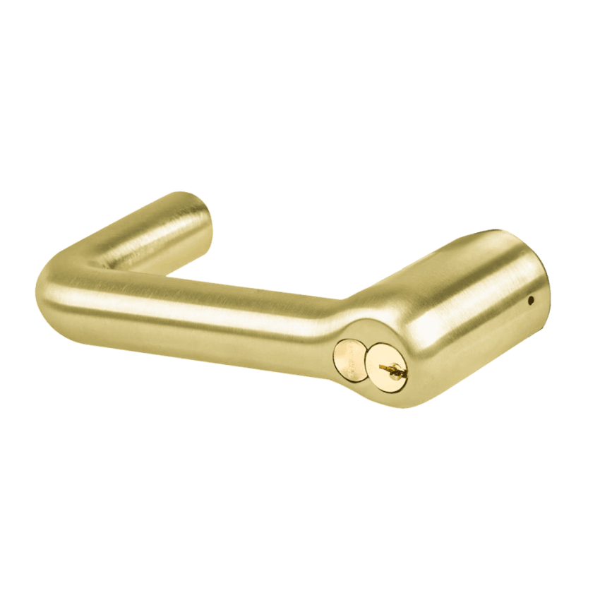 schlage 03-266-tlr tubular lever corbin russwin fsic less core 606 satin brass