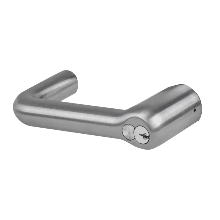 schlage 03-266-tlr tubular lever corbin russwin fsic less core 619 satin nickel