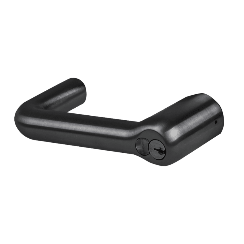 schlage 03-266-tlr tubular lever corbin russwin fsic less core 622 matte black