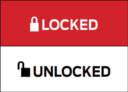 Locked/Unlocked