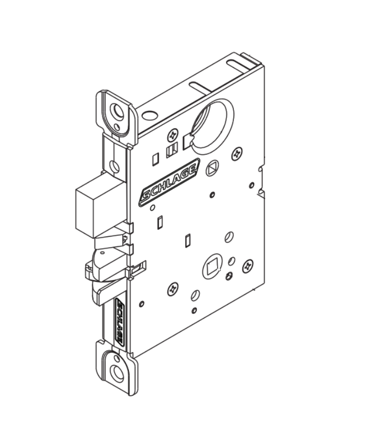 Picture of 24759656 LM Series Lock Case, Electrified, For use with LM9290/LM9292/LM9294