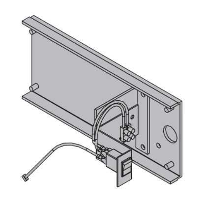 Picture of 9140-3351-3 Switch Bracket  51"