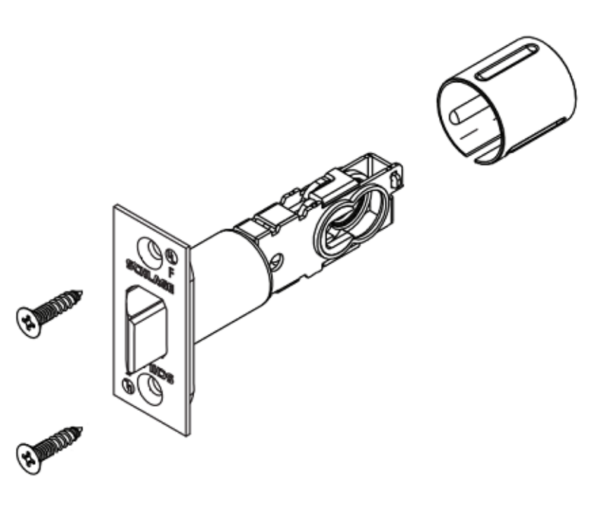 Picture of 16-260 Deadlatch, Dual Option Square/Round, 1 x 2-1/4 Inch