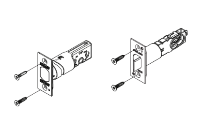 Picture of 12-339 Deadbolt/Deadlatch Combination, Dual Option, 1" x 2-1/4"