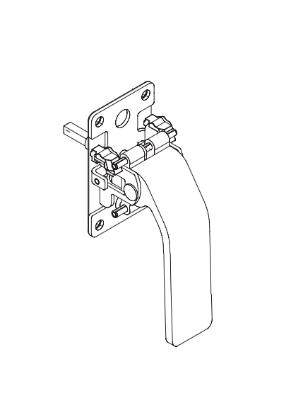 Picture of HL6 Series Tubular Paddle Assembly, Non-Engraved
