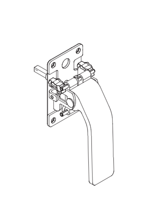 Picture of HL6 Series Tubular Paddle Assembly, Non-Engraved