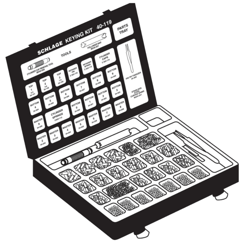 Picture of 40-119 Pin Kit, Seal-Tight Metal Box