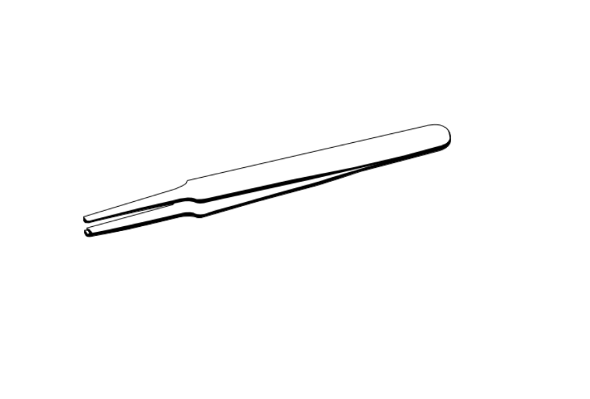 Picture of M204-200 Pinning Tweezers, Full Size Pins