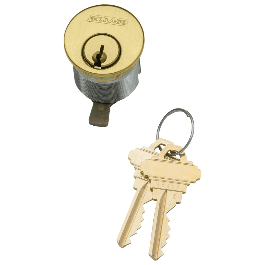 Picture of 26-021 Mortise Cylinder with compression spring