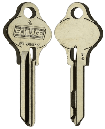 Picture of 35-270 Key Blank, Standard bow, Embossed (50 Pack)