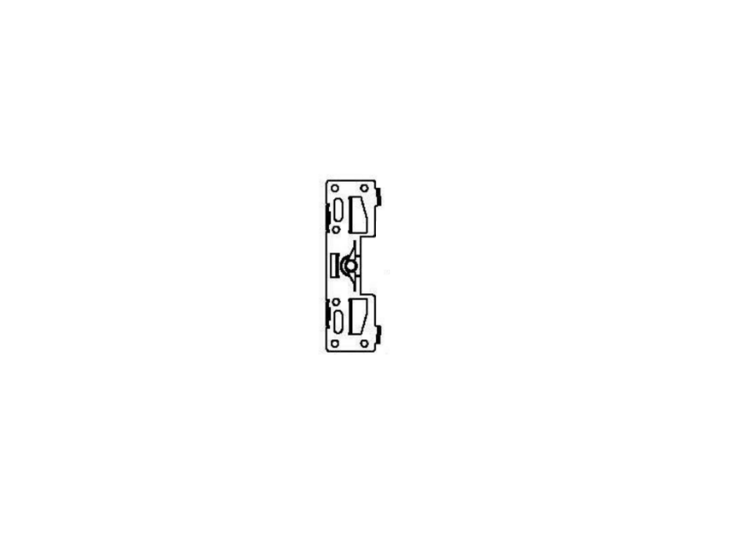 Picture of 100697-1 Mounting Plate, BP1, Wide Stile